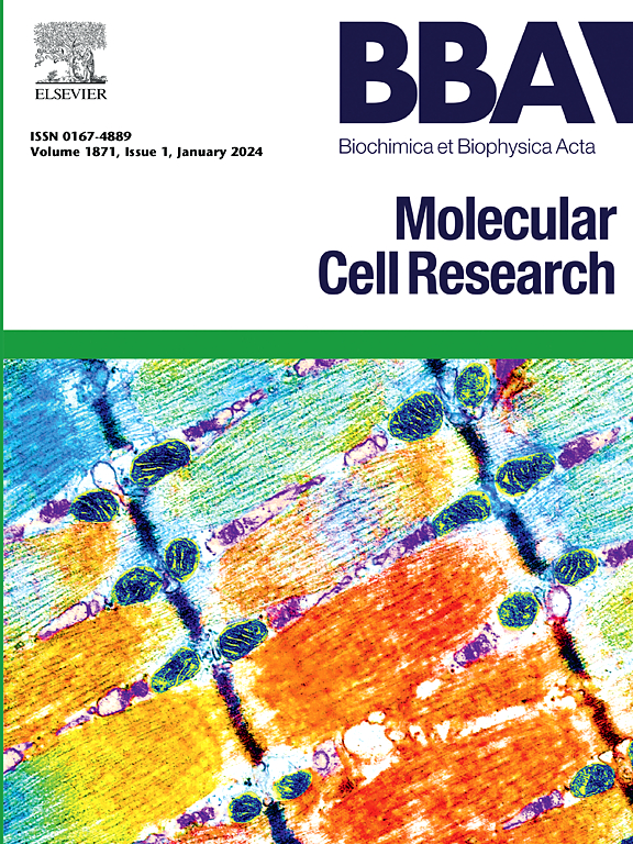 Go to journal home page - Biochimica et Biophysica Acta (BBA) - Molecular Cell Research